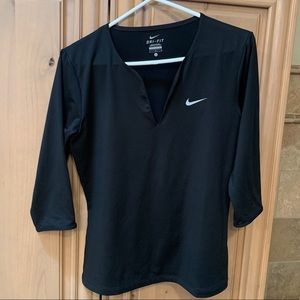 Nike Dri Fit 3/4 Sleeve Top